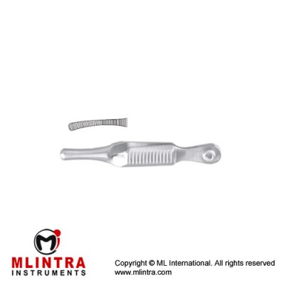 John-Hopkins Bulldog Clamp Stainless Steel, 5.5 cm - 2 1/8"